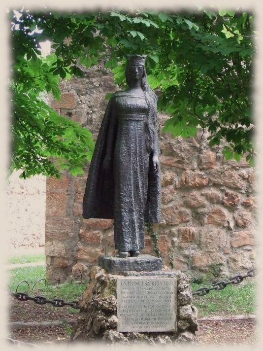 estatua de la princesa kristina de noruega