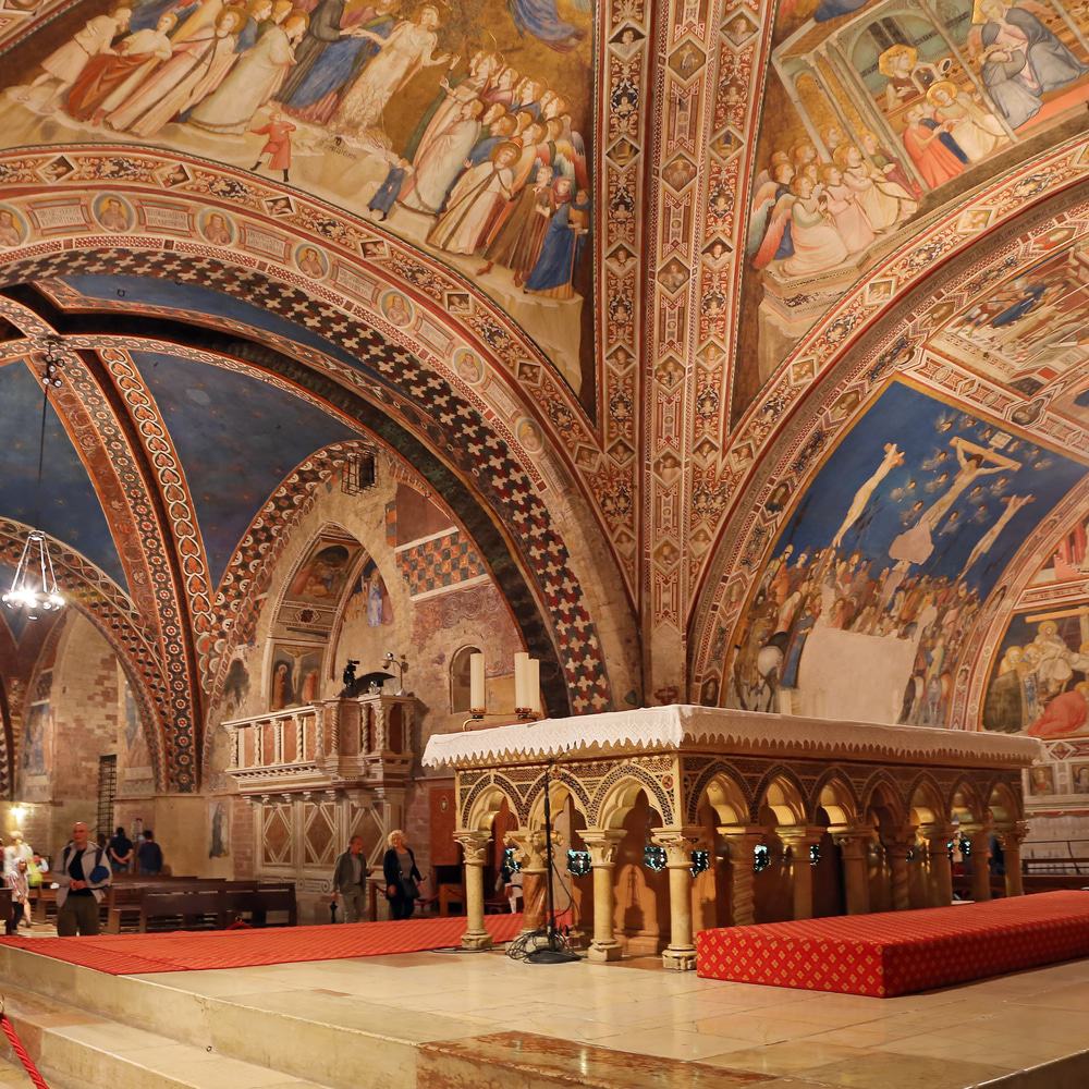 Interior de la Basílica de San Francisco