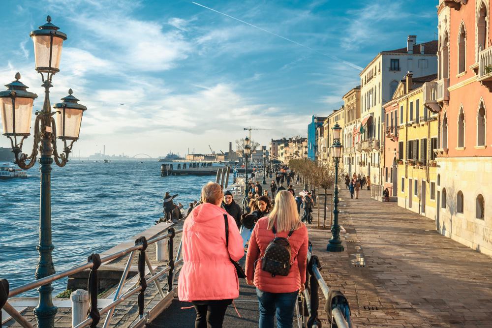 Turistas de Venecia