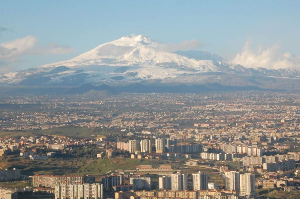 Monte Etna y Catania