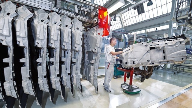 Visita a la fábrica de Audi