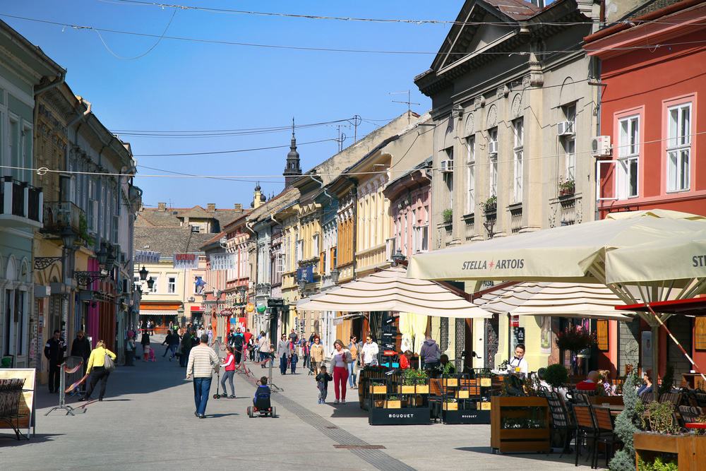 Calle Dunavska, Novi Sad