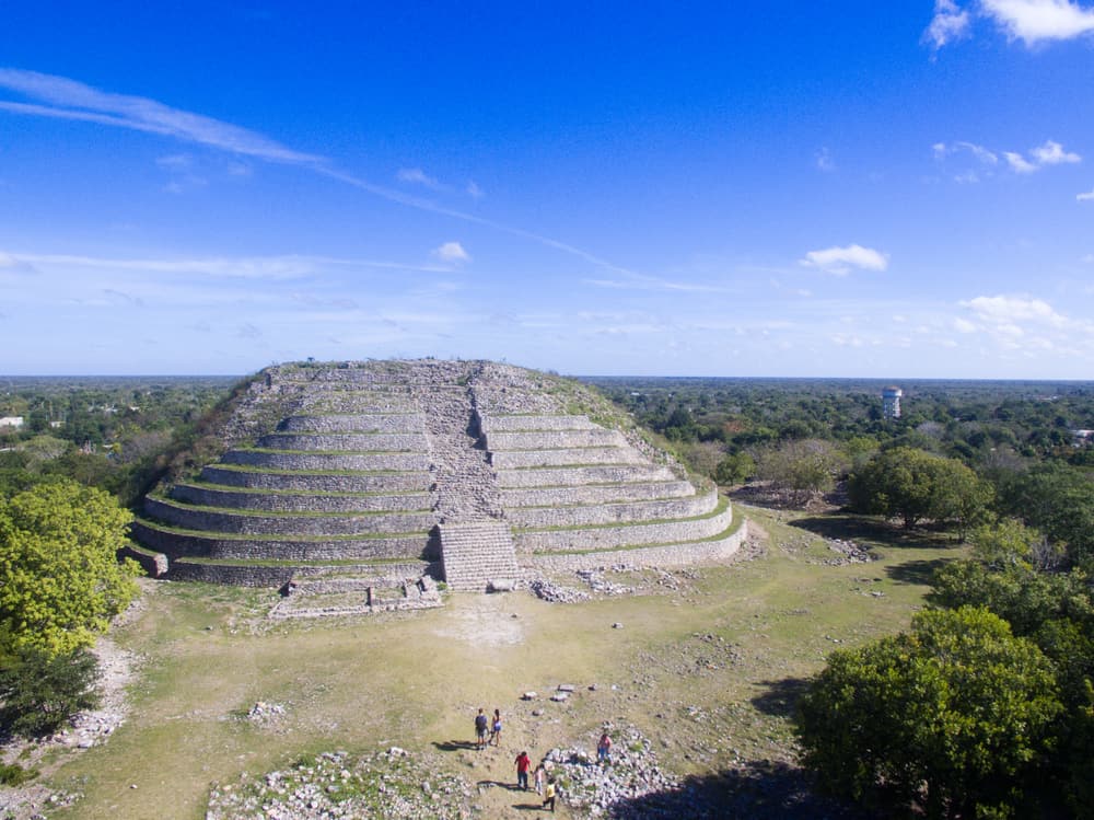 Ruinas mayas desde el cielo