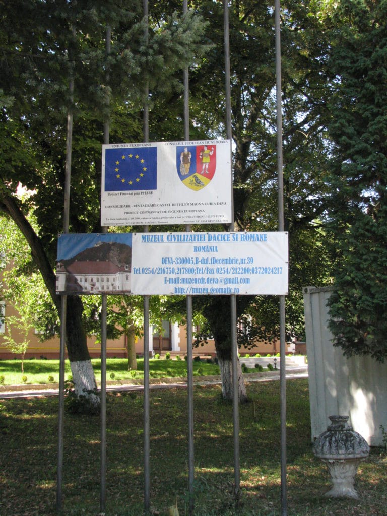 Museo de la Civilización Dacia y Romana, Deva