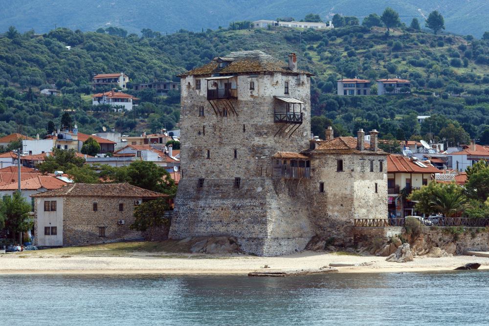 Torre bizantina de Ouranoupoli