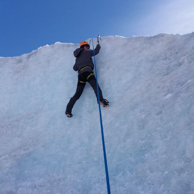 Escalada en hielo en Sólheimajökull