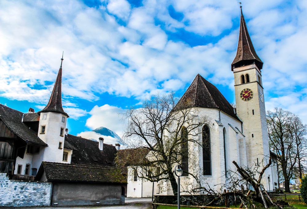 Schlosskirche en Interlaken
