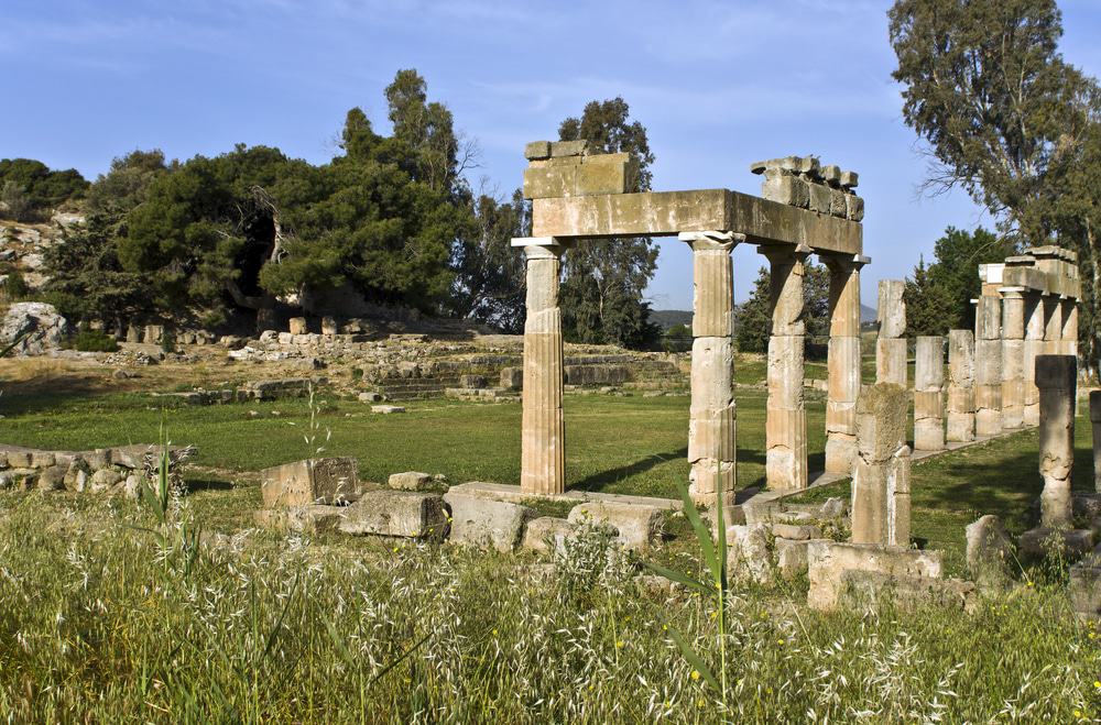 Templo de Artemisa de Vravrona en Attica
