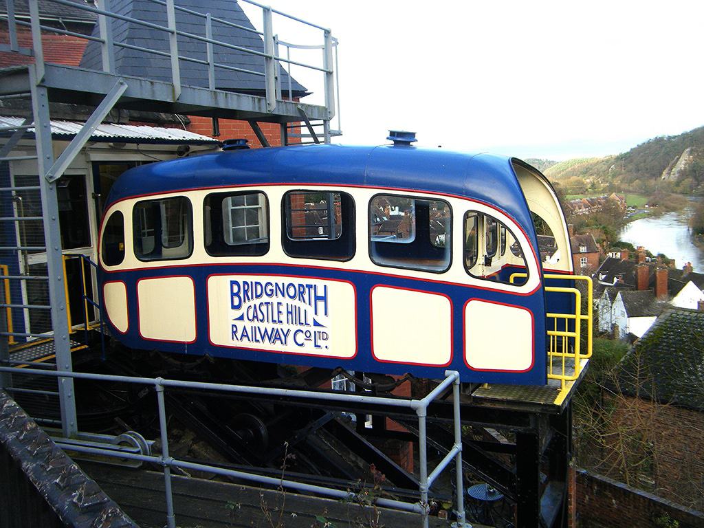 Ferrocarril de la colina del castillo de Bridgnorth