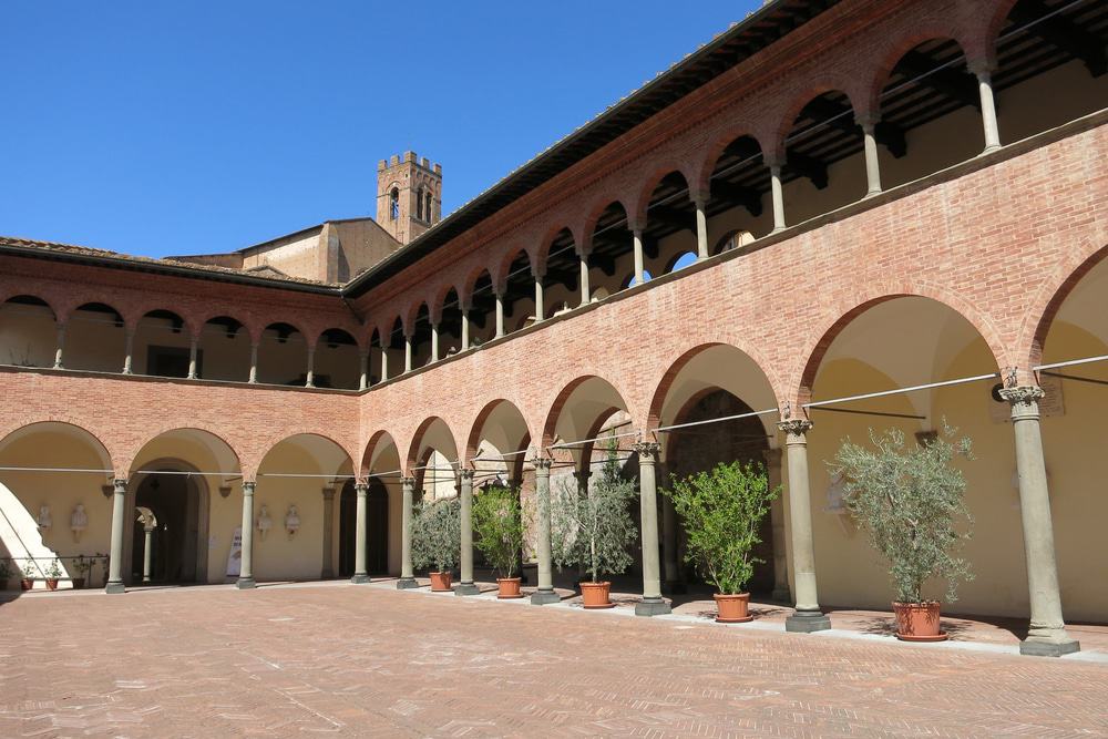 Santuario de Santa Catalina en Siena, Italia